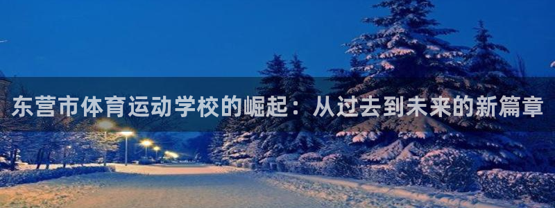 必发官网下载平台注册：东营市体育运动学校的崛起：从过