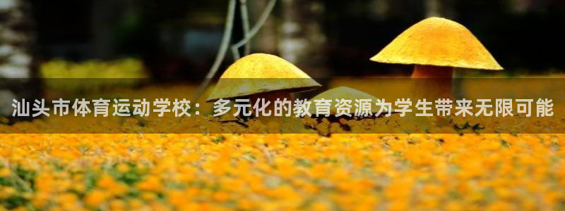 必发官网下载平台注册流程视频：汕头市体育运动学校：多元化的教