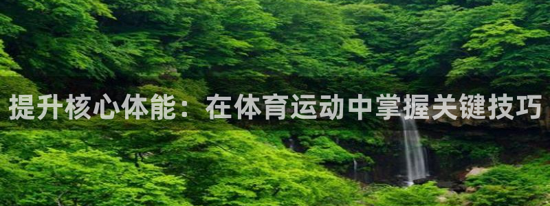 必发官网下载招商电话号码：提升核心体能：在体育运动中